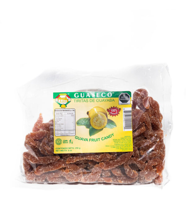 Tiras de Guayaba Dulces 250 gr